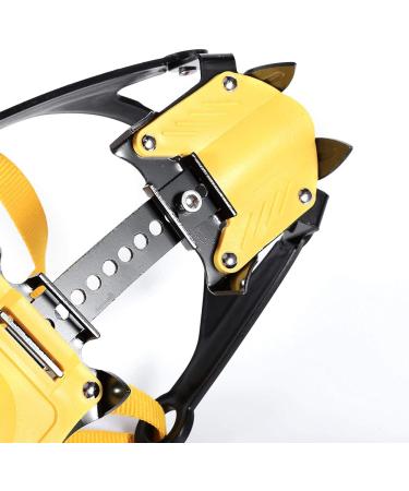 EVTSCAN 10-Teeth Crampons for Hiking - Slip Resistant Ice Grips - Buy Online on GoSupps.com