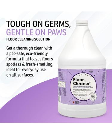 EnviroFresh Floor Cleaner Disinfectant Deodorizer 99.99% Eliminates Germs Bacteria and Viruses Pet Safe Biodegradable Fresh Scent 4 Litres - Buy Online on GoSupps.com