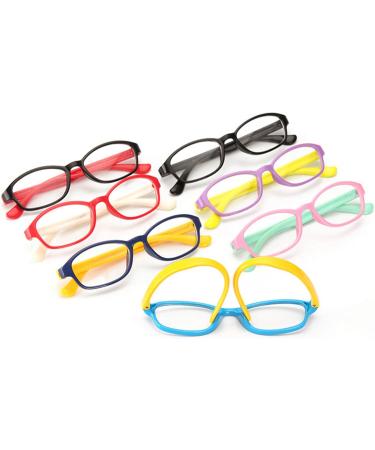 Buy Children's Glasses Frame with Clear Lens for Boys & Girls (Ages 5-12) - Includes Black Red Glasses Case - International Shipping Available - Buy Online on GoSupps.com