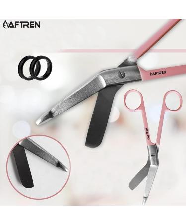 Truma Scissors - Professional 7.5 Medical & Bandage Scissors | Pink Stainless Steel Nurse Scissors for Precision Care - Buy Online on GoSupps.com