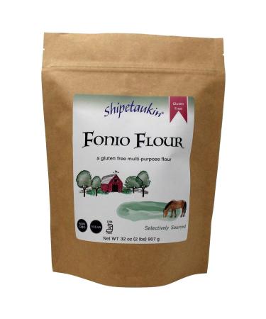 Shipetaukin Multipurpose Fonio Flour - Gluten Free - Non GMO - Made from Fonio African Supergrain - Use for Baking, Thickener, Breads and More (28 Ounces) 2 Pound - Buy Online on GoSupps.com