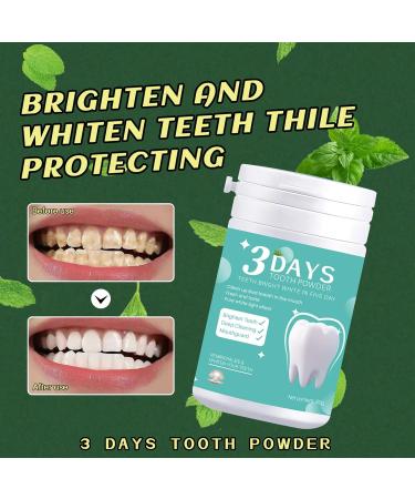 3 Days Tooth Powder Teeth Whitening Powder Remineralizing Tooth Powder for Sensitive Teeth Stain Remover Tooth Polisher Tooth Paint Brightens and Strengthens Enamel in 5 Days 2.82 Ounce (Pack of 1) - Buy Online on GoSupps.com