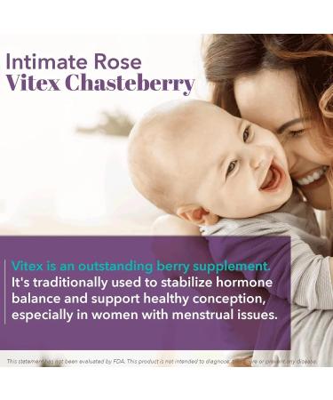 LLK Vitex Chasteberry Supplement for Women's Fertility - 60 Capsules - Buy Online on GoSupps.com