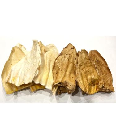 Cow Ears for Dogs - All Natural - Single Ingredient - 20 Pack Original - All Natural Cow Whole Ears - Dog Chew Treat - Rawhide Alternative - Highly Digestible Dog Chew - Larger Then Pig Ears ORIGINAL (20 PACK) - Buy Online on GoSupps.com