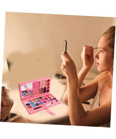 WOONEKY 33 Makeup Palette Play Makeup Girl Toys Blush Pan Toiletry Bag Eye Makeup Powder - Buy Online on GoSupps.com