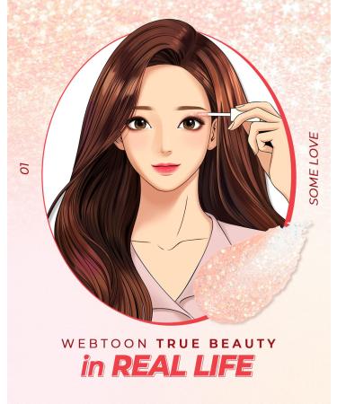 AMTS Webtoon True Beauty Liquid Glitter Eyeshadow Highlighter | Korean Makeup Long Lasting & Highly Pigmented - Buy Online on GoSupps.com