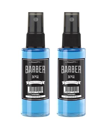 Marmara Barber Cologne - Best Choice of Barbers and Traditional Shaving Fans No:2 Series (50ml x 2 Bottles) - Buy Online on GoSupps.com