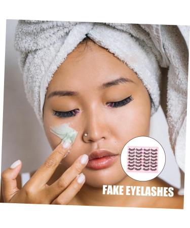 ABOOFAN 14 Pairs False Lashes Fake Eyelashes Individual Lashes Curl Lash Extensions Lash Clusters Cluster Lashes Lash Extensions Clusters Fake Lashes Imitation Extend Multi-layer - Buy Online on GoSupps.com
