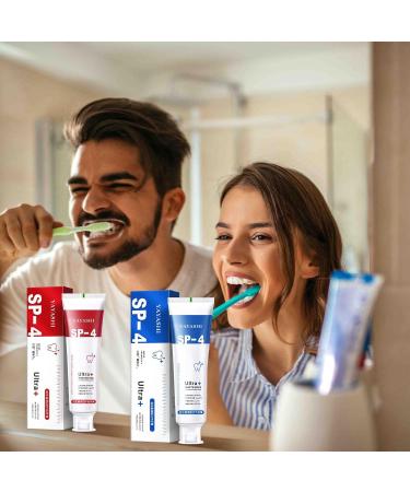 Sp-4 Toothpaste SP-4 Whitening Refreshing Breath Toothpaste Sp4 Freshing Breath Toothpaste Toothpaste Strengthens Tooth Enamel And Brightens Removes Stains - Buy Online on GoSupps.com