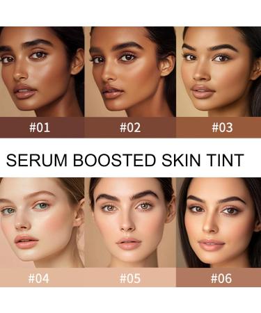 Melambo Skin Tint Melambo Beauty Balm Serum Serum Boosted Skin Tint Balm Melambo Makeup Foundation Stick for Women (06) - Buy Online on GoSupps.com