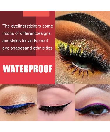 Ikasus 2021 Reusable Eyeliner & Eyelash Stickers | Waterproof 3D False Eyelashes Kit for Work Dating & Parties - Buy Online on GoSupps.com