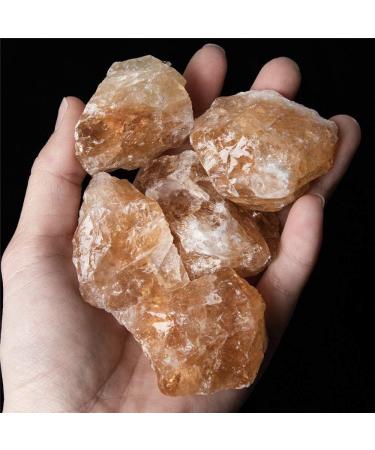 1pcs Natural Crystals Citrines Minerals Natural Raw Stones Quartz - HOMEZHOU - Buy Online on GoSupps.com