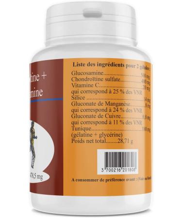 Chondroitin Glucosamine - 478.5 mg - 60 capsules - Buy Online on GoSupps.com
