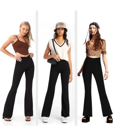 Aoliks Bootcut Yoga Pants for Women with Pockets - Flare Leggings for Workouts and Casual Wear - Buy Online on GoSupps.com