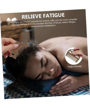 Beaupretty Green Sandalwood Combs for Men - Wooden Hairdressing Tools | 2-Pack - Buy Online on GoSupps.com