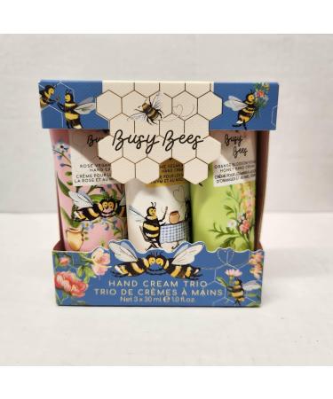 Heathcote & Ivory Busy Bees Picnic Romance Vegan Honey Hand Cream Trio Set