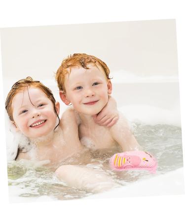 Beavorty Pink Bath Pouf & Scrubber Accessories for Newborns | Comfortable Bathing Tool for Kids - Perfect Shower Companion - Buy Online on GoSupps.com
