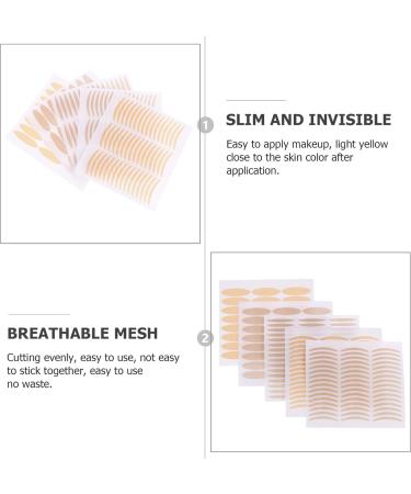 Mobestech Makeup Accessories 50 Sheet Lace Double Eyelid Sticker Eyeball Stickers Beauty Eyelid Sticker Eye Makeup Supplies Woman - Buy Online on GoSupps.com