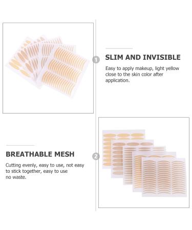Mobestech 50 Sheet Lace Double Eyelid Stickers - Invisible Eyelid Tapes for Hooded Makeup | Beauty Folding Tool & Medical Tape - Buy Online on GoSupps.com