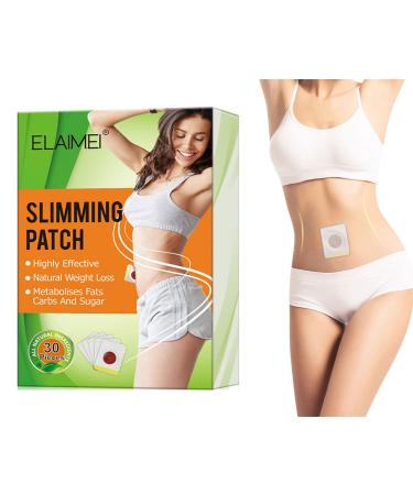 Pure natural plant slimming stickers 30 navel stickers
