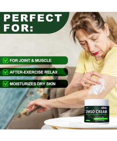 Smelling salts DMSO Cream 99.9% Pure DMSO with Magnesium MSM Frankincense Aloe Vera Turmeric Herbal and Arnica Quickly Absorbed Low Odor Non-Greasy 4 oz - Buy Online on GoSupps.com