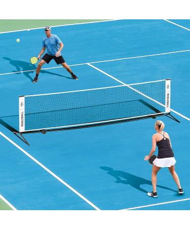 A11N Portable Pickleball Net - Half Court Size 11ft | For Driveway, Pickleball, Kids Tennis, Soccer Tennis - Buy Online on GoSupps.com