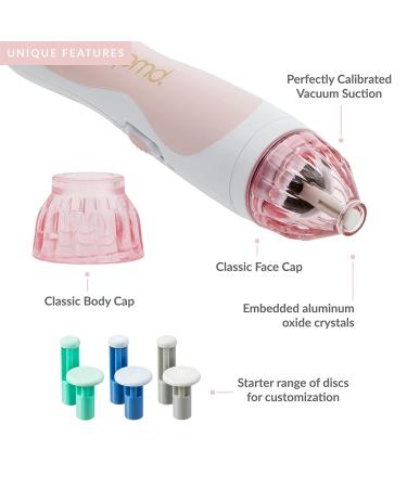 PMD Personal Microderm Classic: At-Home Microdermabrasion Machine for Face & Body - Exfoliating Crystals for Radiant Skin - Buy Online on GoSupps.com