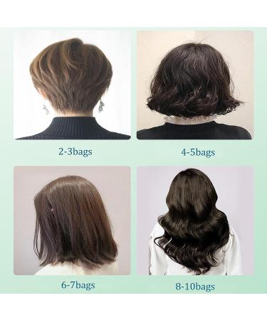 Huang Yi Natural Plant Hair Dye Natural Plant Hair Dye Pure Plant Extract for Grey Hair Color Bubble Dye Plant Bubble Hair Dye Shampoo 20ml 10packs/Box (Chestnut Brown) - Buy Online on GoSupps.com