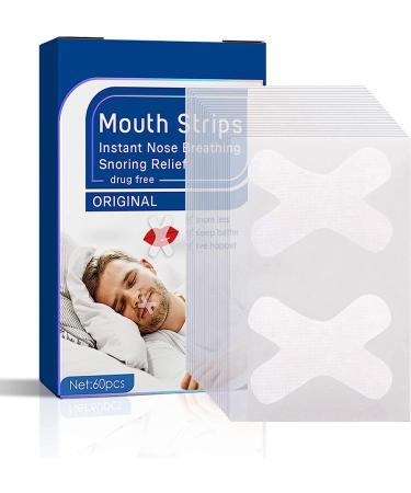 Mouth Tape for Sleeping Sleep Mouth Tape Anti Snoring Mouth Strips for Less Mouth Breath Improving Nasal Breathing & Nighttime Sleeping