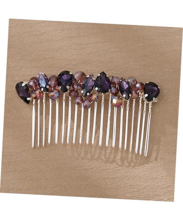 Ipetboom hairpin comb headband the photo comb diamond Glass wild European and American wedding hair pearl hair side comb hair accessories wedding hair comb prom Wedding dress hair - Buy Online on GoSupps.com