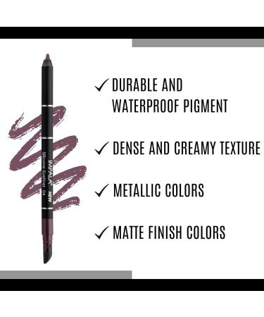 Impala Waterproof Eyeliner - Silicone Purple No. 04 | Creamy Texture for Defined or Smudged Look | Long-Lasting & Water-Resistant - Buy Online on GoSupps.com