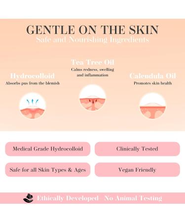 Pimple Patches by Glacia 240 Pack of Hydrocolloid Patches Spot Patches for All Skin Types Spot Stickers Acne Patch Made With Natural Oils Tea Tree and Calendula For Fast Acting Skincare 240 count (Pack of 1) - Buy Online on GoSupps.com