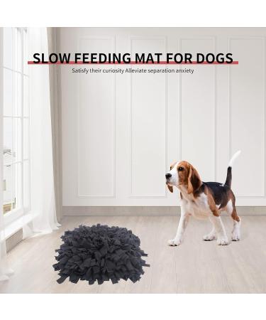 Ieuumler Sniffing Carpet Dog Smell Training Mat 45x45cm - Dark Gray | Effective Pet Training for Dogs & Cats - Buy Online on GoSupps.com