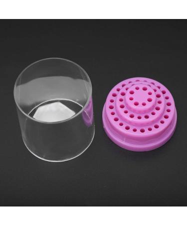 Easy to Carry Purple Nail Drill Organizer - Exquisite Design & High-Quality Materials for Home & Salon Use - Buy Online on GoSupps.com