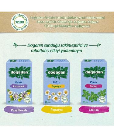 Herbal Tea bags - Melissa Tea- 20 tea bags- - Buy Online on GoSupps.com