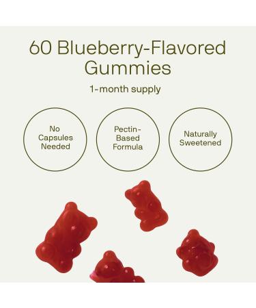 Nutriissa Flaxseed Gummies Digestive Health & Omega Support EPEB Certified for Purity & Potency 60 Blueberry Flavored Vegan Gummies - Buy Online on GoSupps.com