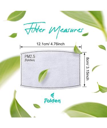 200Pack PM 2.5 Activated Carbon Filter | Adults Mouth Mask Filters | Replaceable Anti Haze Filter Paper | Breathing Insert Protective Mask | Meltblown Non-Woven Cloth 5 Layers Filters A 200 Pcs - Buy Online on GoSupps.com