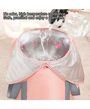 Bol De Bain De Pieds Spa Pliable De 25 98 Pouces Trempage des Pieds De Voyage | Seau De Bain pour Pied en Papier D'aluminium Serg avec Rabat Fermeture clair Manchette lastique R sistant Rose - Buy Online on GoSupps.com