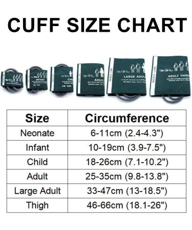 Universal NIBP Cuff with BP12 Connector for Neonates | Reusable 6-11 cm Dual Tube Nylon Replacement for Blood Pressure Monitors - Buy Online on GoSupps.com