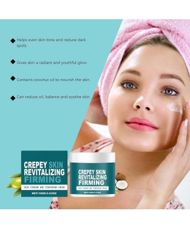 YUNFAX Crepey Skin Repair Treatment Facial Firming Cream for NeckBody Firming Cream for Loose Areas 72H Deep Hydration Fast Absorbing NonFade All Skin Types Reduces 3 Pieces - Buy Online on GoSupps.com