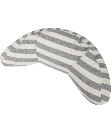 Qchomee Kids Car Travel Pillow | Seat Belt Cushion Head Neck Support | Grey Stripes | Car Seat Headrest for Children - Buy Online on GoSupps.com