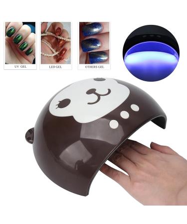 UV LED Nail Dryer 36W - Cute Cartoon Monkey Gel Polish Curing Lamp for Home Salon | 12Pcs Lamp Beads - Buy Online on GoSupps.com