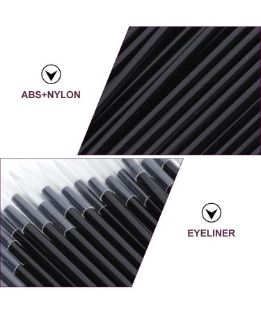Mikinona Eyeliner Wands 50pcs Eyeliner Brush Makeup Brush Eyelash Tool Cosmetic Wand Cosmetic Brush Lip Line Eyes Woman - Buy Online on GoSupps.com