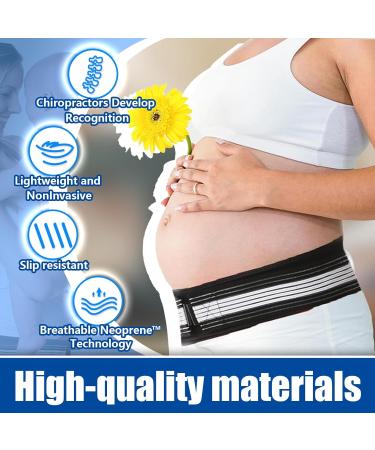 Sciatica Belt for Women and Men 47.2 Inch Sacroiliac Pain Relief Belt Lower Back Support Belt for Alleviates Sciatic Pelvic Lumbar Leg and Sacral Nerve Pain (Black) - Buy Online on GoSupps.com