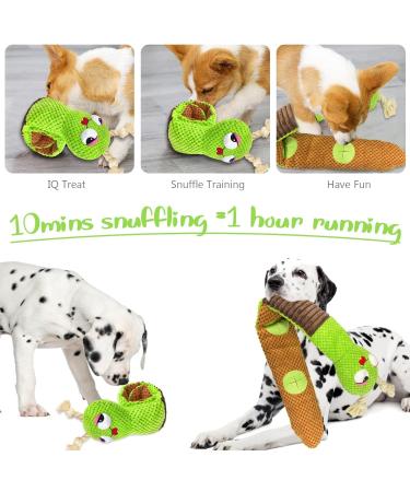Buy Aeitpet Interactive Dog Toys - Squeaking Plush Snail for Large & Small Dogs | Ideal for Training & Dental Care - Buy Online on GoSupps.com