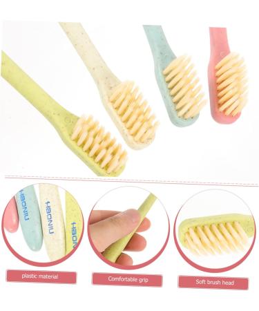 Anneome Soft Toothbrush Set 4 Pieces for Gentle Cleaning & Tongue Care | International Shipping Available - Buy Online on GoSupps.com