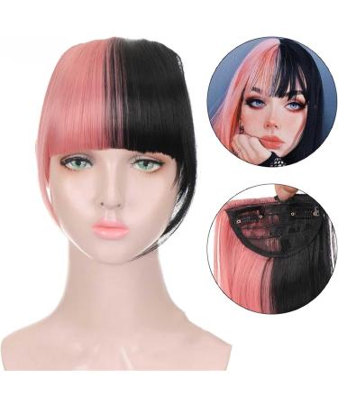 Bangs Hair Clip Clip in Bangs Synthetic Human Hair Extensions Clip on Fringe Bangs French Bangs Natural Flat neat Bangs with Temples for women One Piece Hairpiece Bangs Clip in Hair (Color : #2) - Buy Online on GoSupps.com