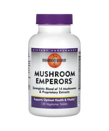 Mushroom Wisdom Mushroom Emperors - 120 Vtablets
