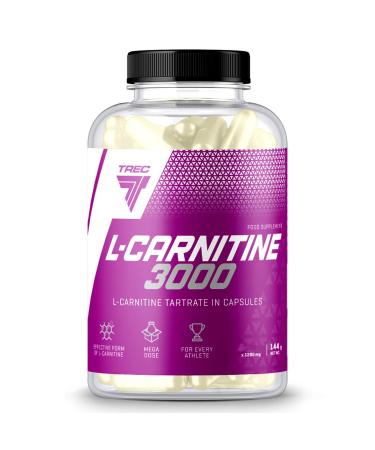 L-CARNITINE 3000 60CAPS - WEIGHT LOSS FAT BURNER - TREC NUTRITION - slimming & muscle definition - TREC NUTRITION