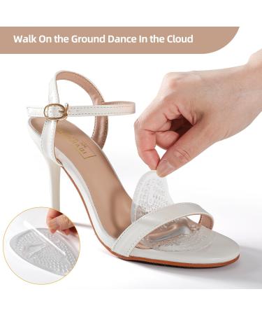 Ball of Foot Cushions for Women | High Heel Comfort Pads & Metatarsal Inserts (2 Pairs) - Shop Now - Buy Online on GoSupps.com